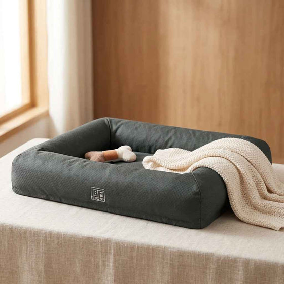 Chatsworth Memory Foam Bolster Dog Bed - Pawlunova