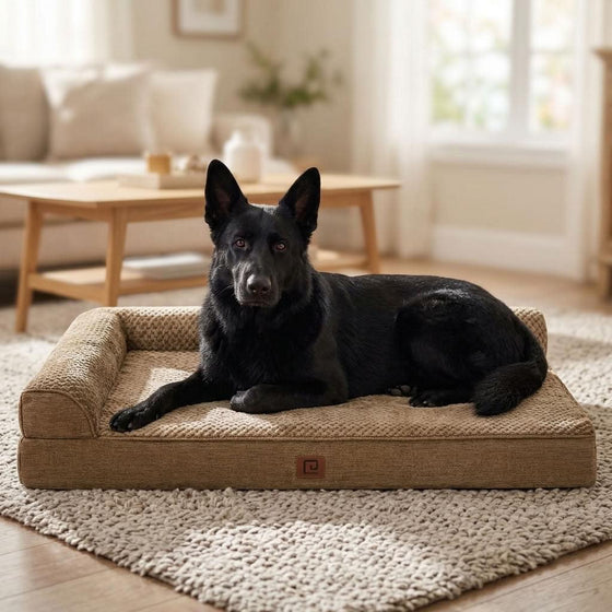 Esthwaite Orthopaedic Chaise Dog Bed - Pawlunova