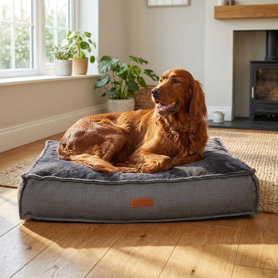 Hawkshead Herringbone Pillow Dog Mattress - Pawlunova