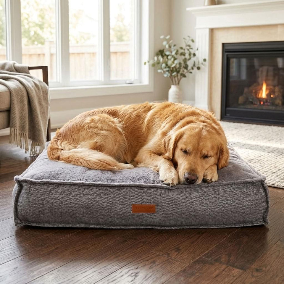 Hawkshead Herringbone Pillow Dog Mattress - Pawlunova