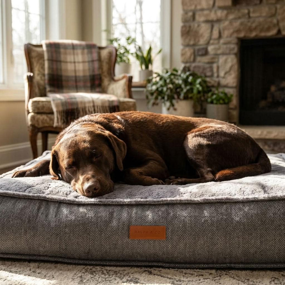 Hawkshead Herringbone Pillow Dog Mattress - Pawlunova