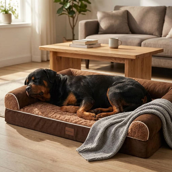 Melbreak Orthopaedic Bolster Dog Bed - Pawlunova