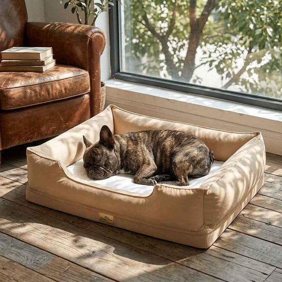Ribble Bolster Dog Crate Bed - Pawlunova