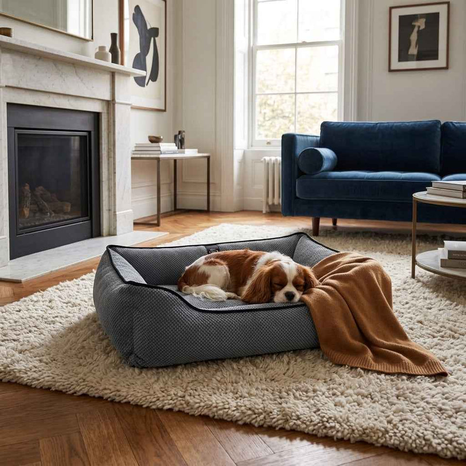 Rydal Personalised Plush Dog Bed - Pawlunova
