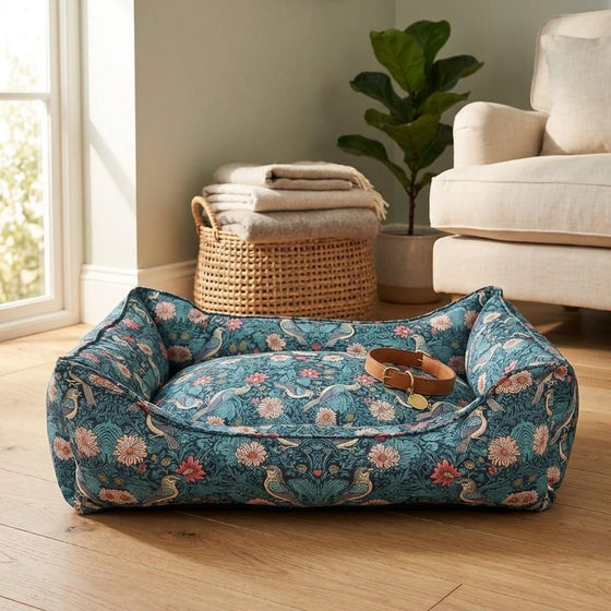 Tetbury Songbird Bolster Dog Bed - Pawlunova