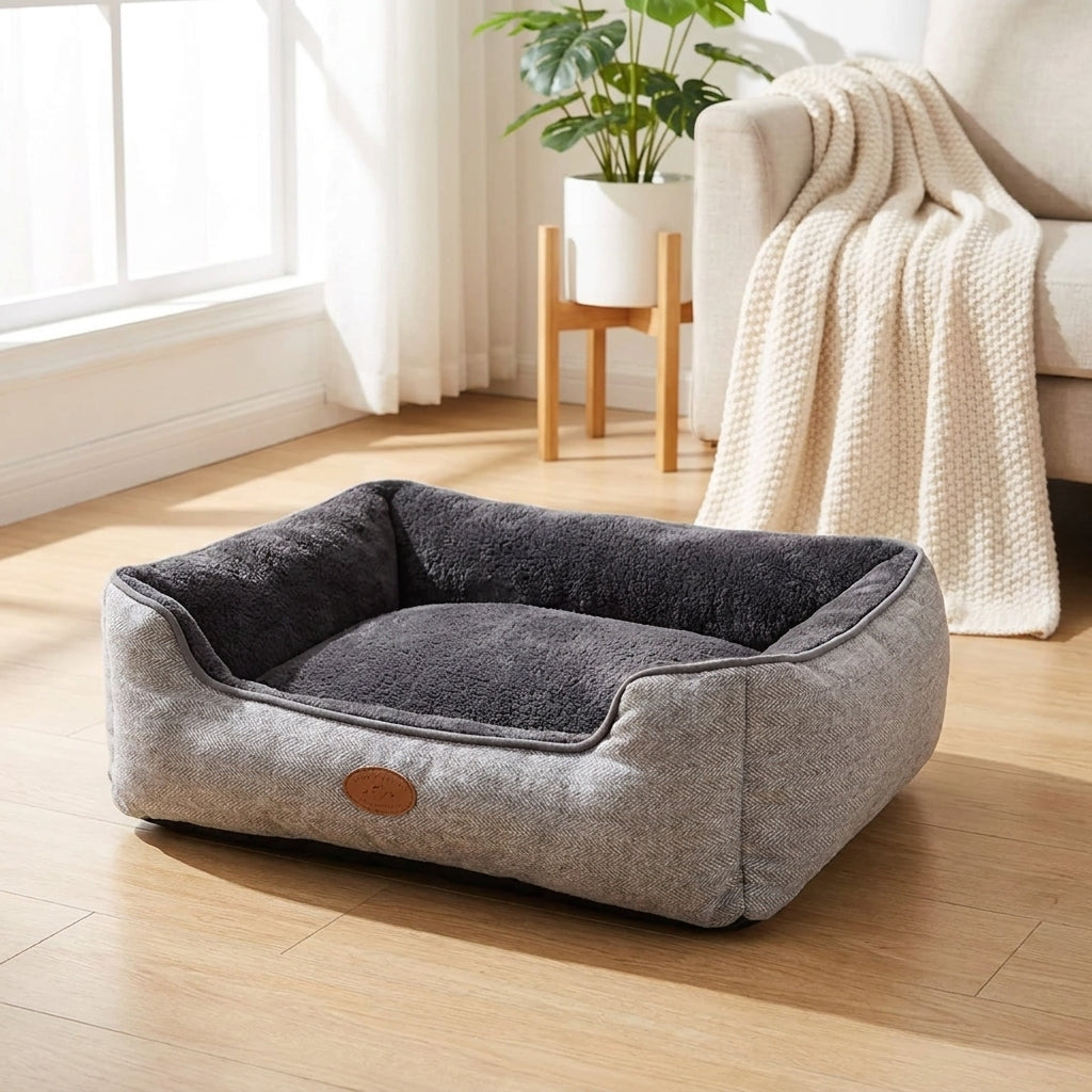Pawlunova Square Bed Faux