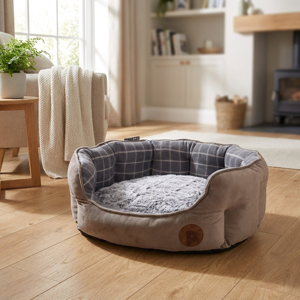 Petface Bamboo Oval Dog Bed