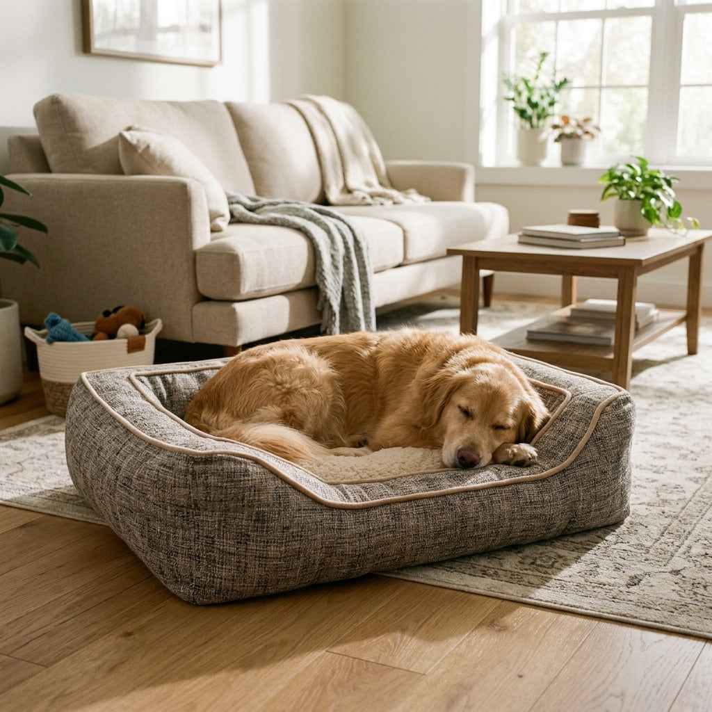 The Coniston Reversible Square Dog Bed