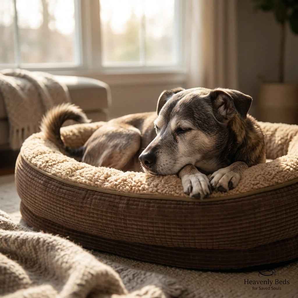 The Borrowdale Orthopaedic Dog Bed | Four-Sided Bolster Memory Foam