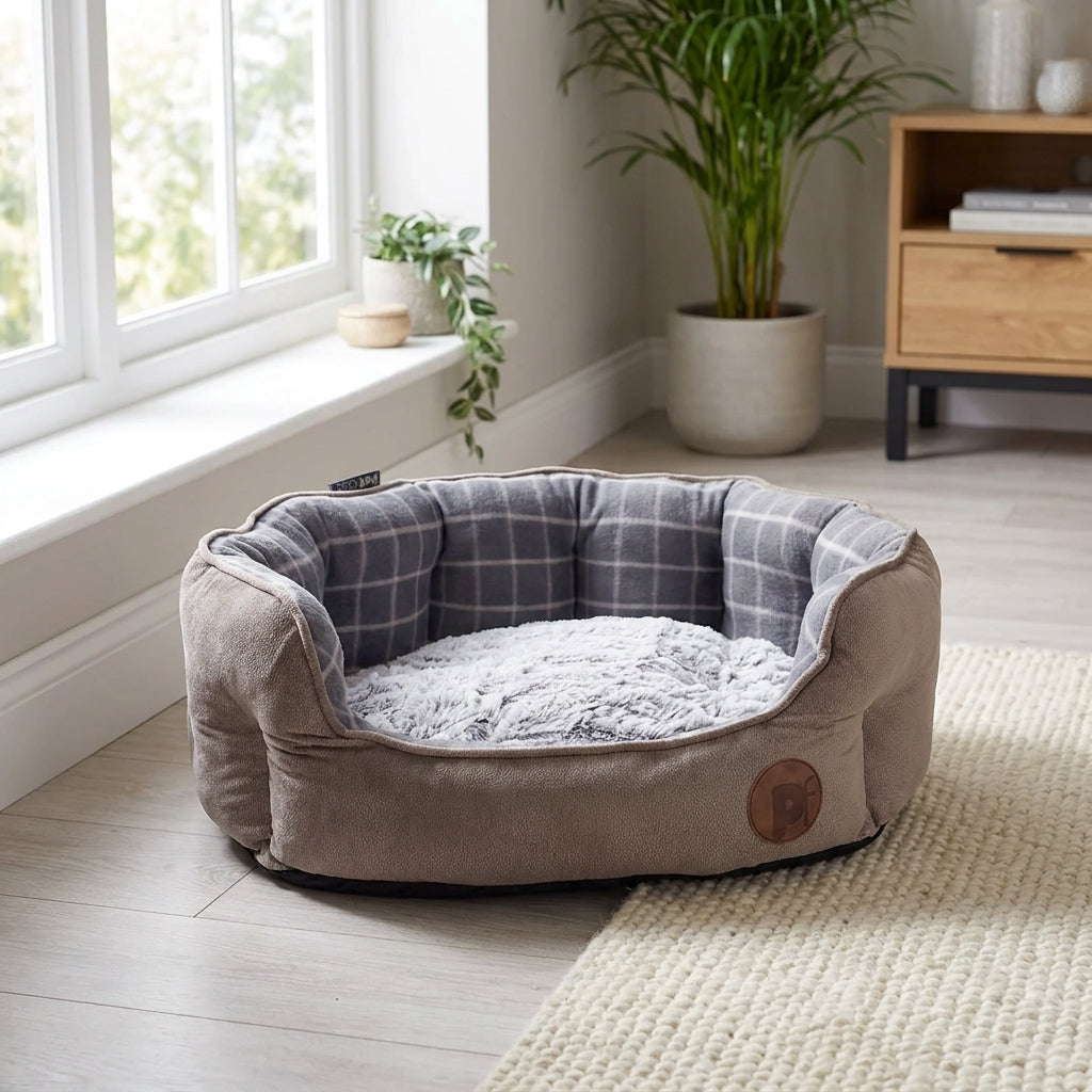 Petface Bamboo Oval Dog Bed