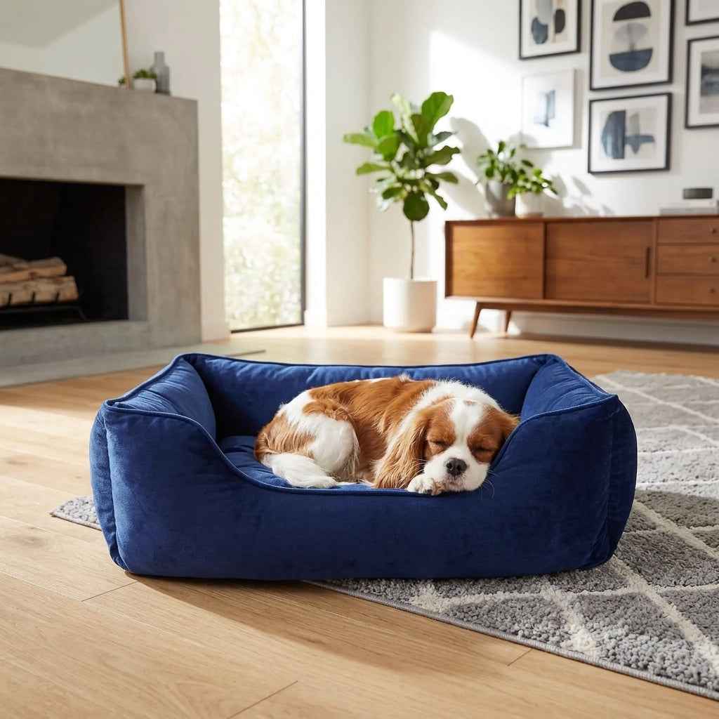 The Harewood Velvet Nest Bed