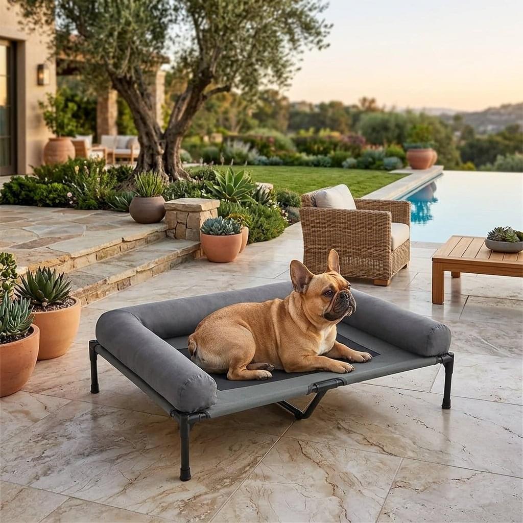 Bassenthwaite Elevated Mesh Dog Bed - Pawlunova