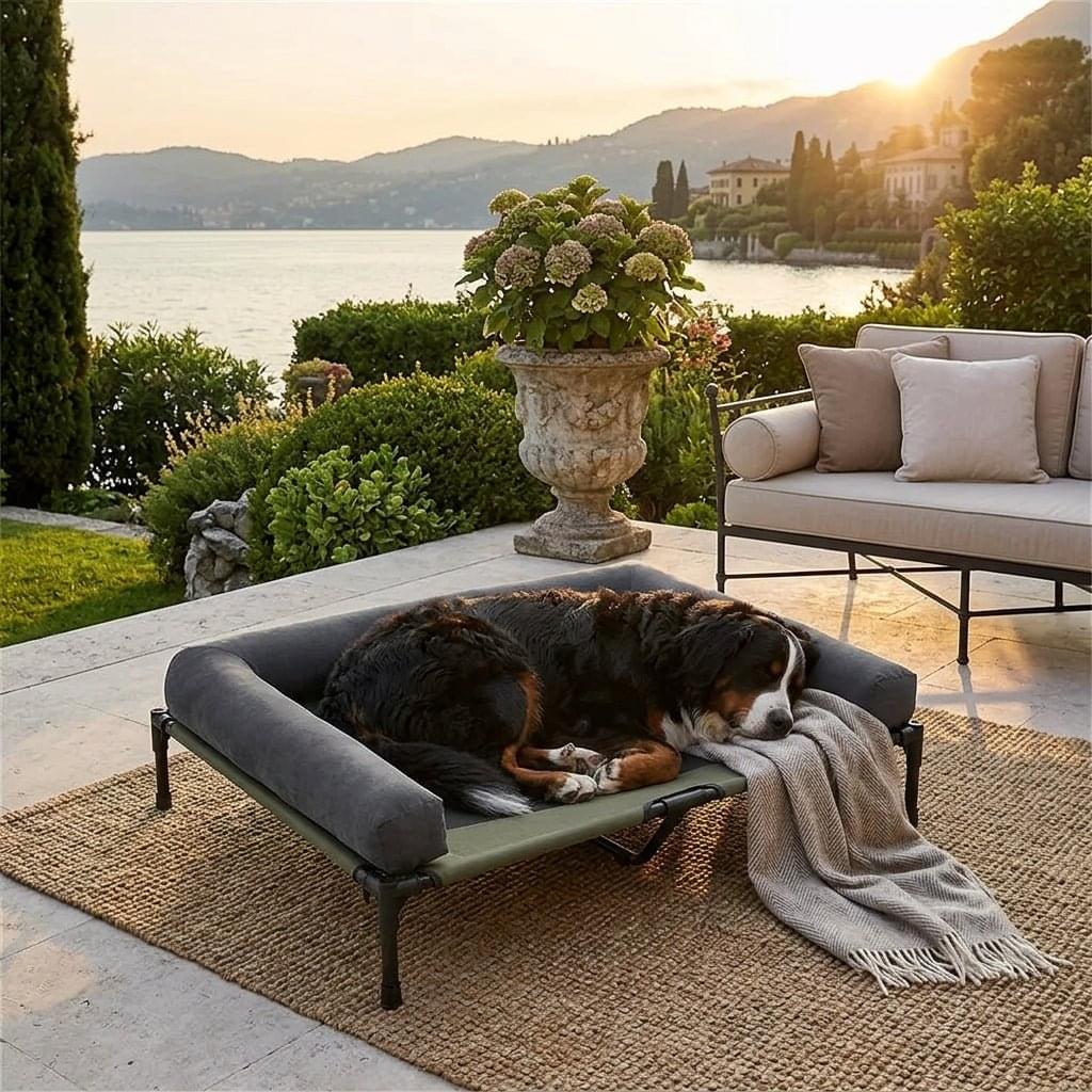 Bassenthwaite Elevated Mesh Dog Bed - Pawlunova