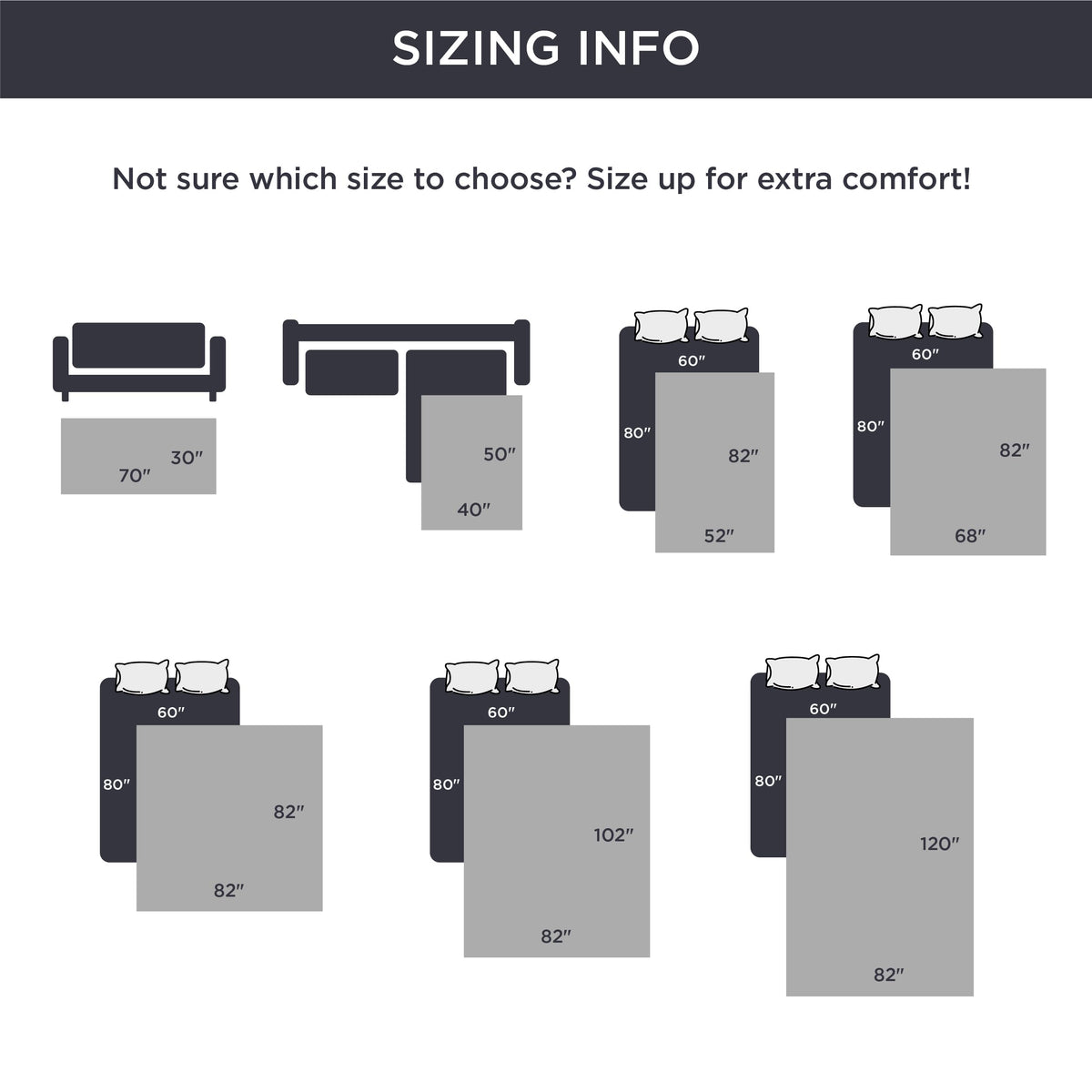 Thirlmere cover dimensions