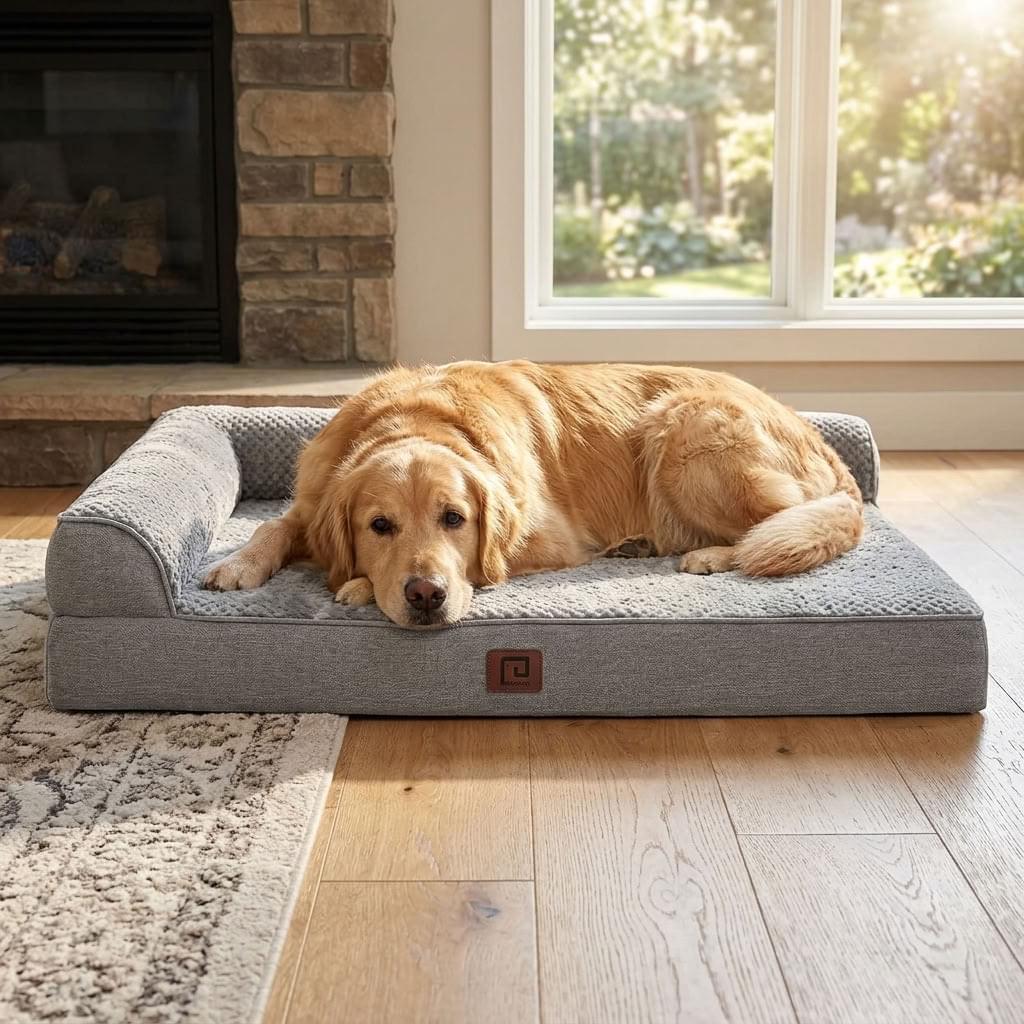 Bowfell XXL Orthopaedic Chaise Dog Bed - Pawlunova