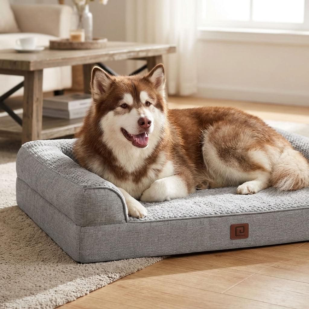 Bowfell XXL Orthopaedic Chaise Dog Bed - Pawlunova