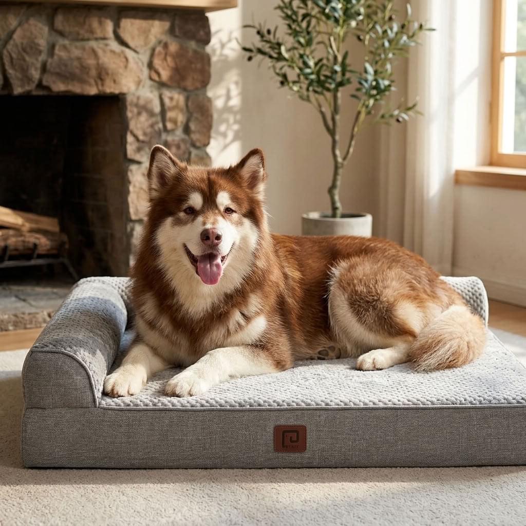 Bowfell XXL Orthopaedic Chaise Dog Bed - Pawlunova