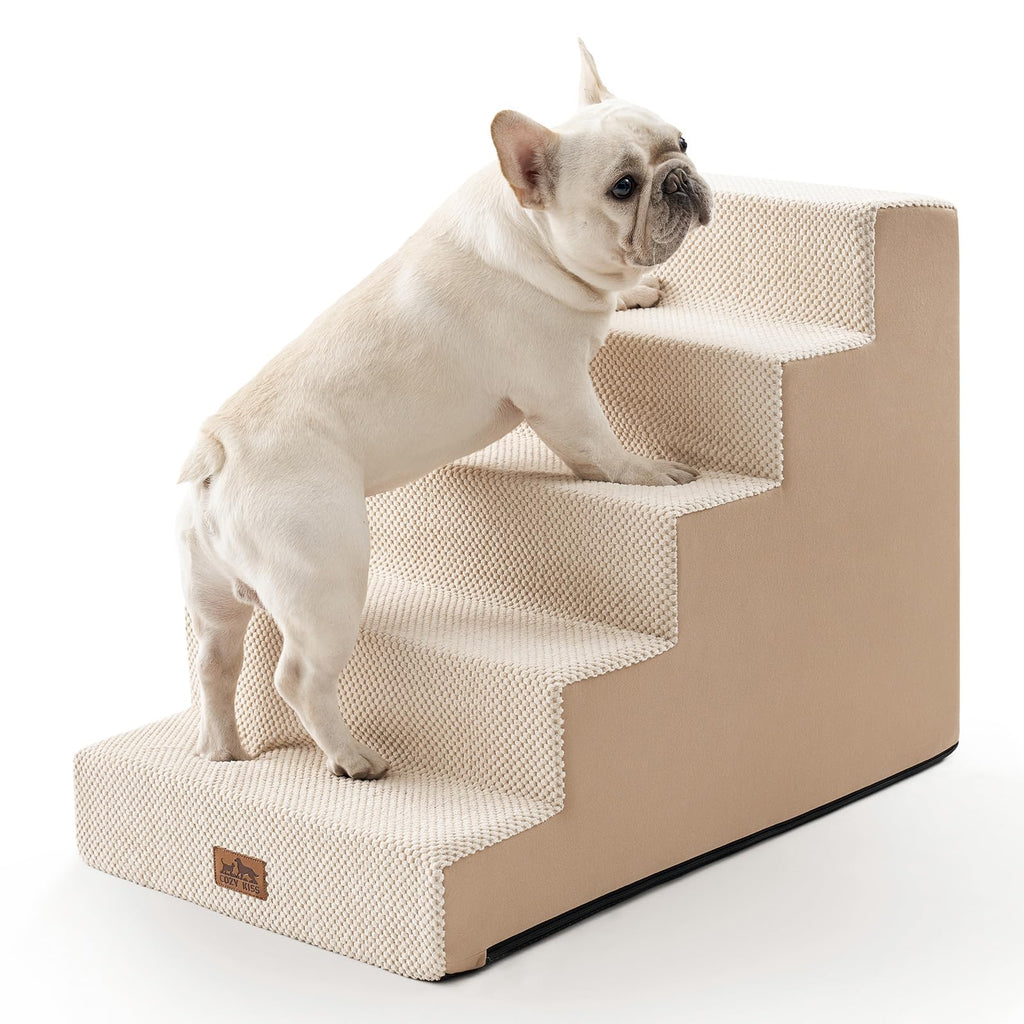 Grasmere foam dog steps with wide, stable base