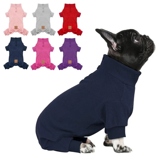 Aira Soft Fleece All-in-One Dog Pyjamas