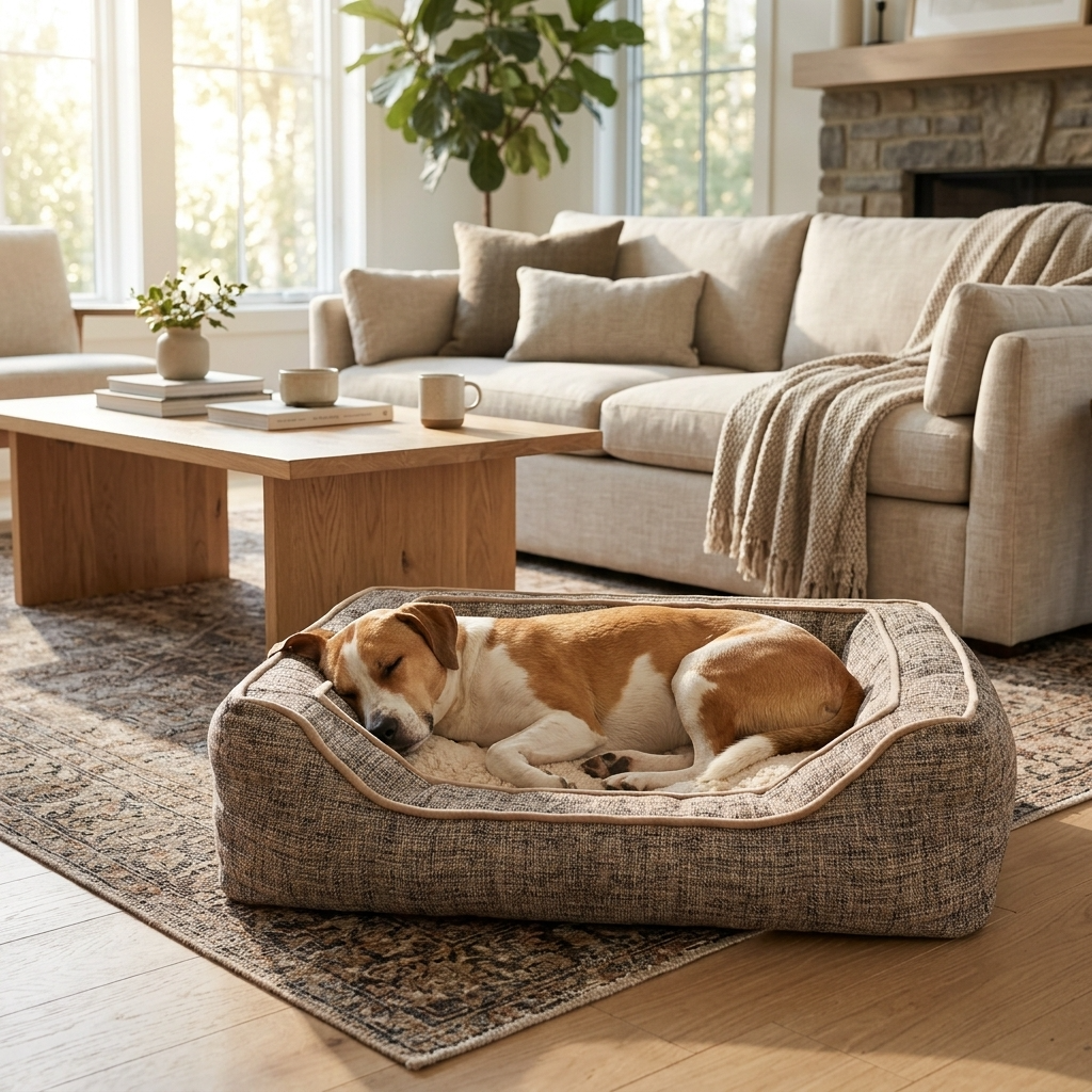 The Coniston Reversible Square Dog Bed