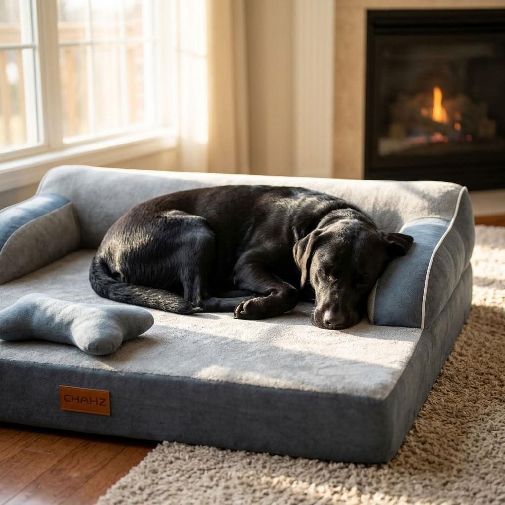 Ennerdale Gel Memory Foam Orthopaedic Dog Bed - Pawlunova