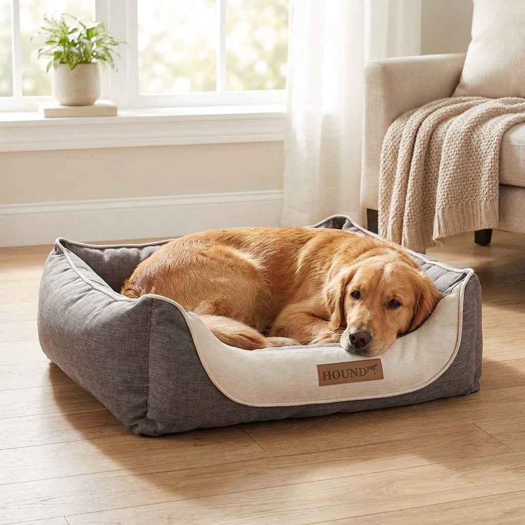 Harrogate Heritage Bolster Dog Bed - Pawlunova