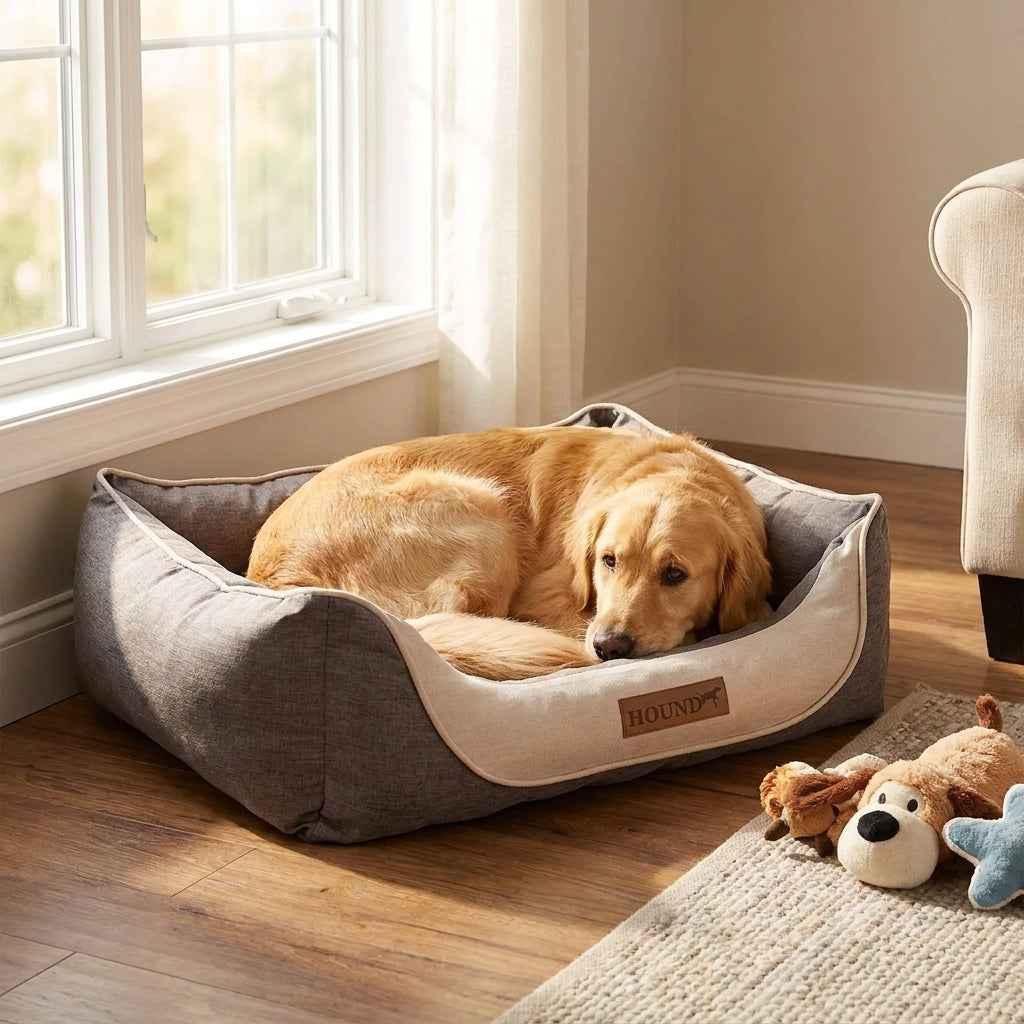 Harrogate Heritage Bolster Dog Bed - Pawlunova