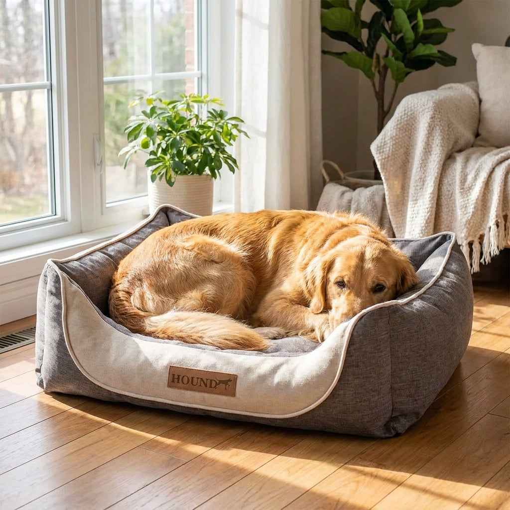 Harrogate Heritage Bolster Dog Bed - Pawlunova