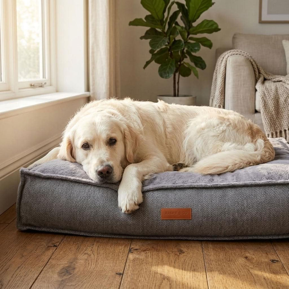 Hawkshead Herringbone Pillow Dog Mattress - Pawlunova