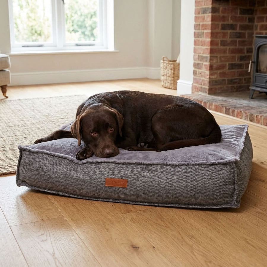 Hawkshead Herringbone Pillow Dog Mattress - Pawlunova