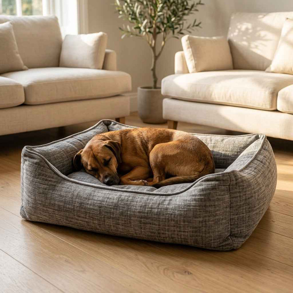 Kendal Corduroy Memory Foam Dog Bed - Pawlunova