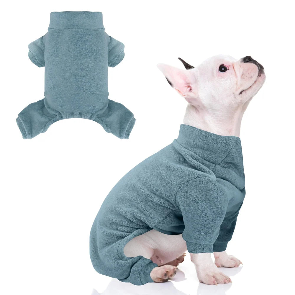 Aira Soft Fleece All-in-One Dog Pyjamas
