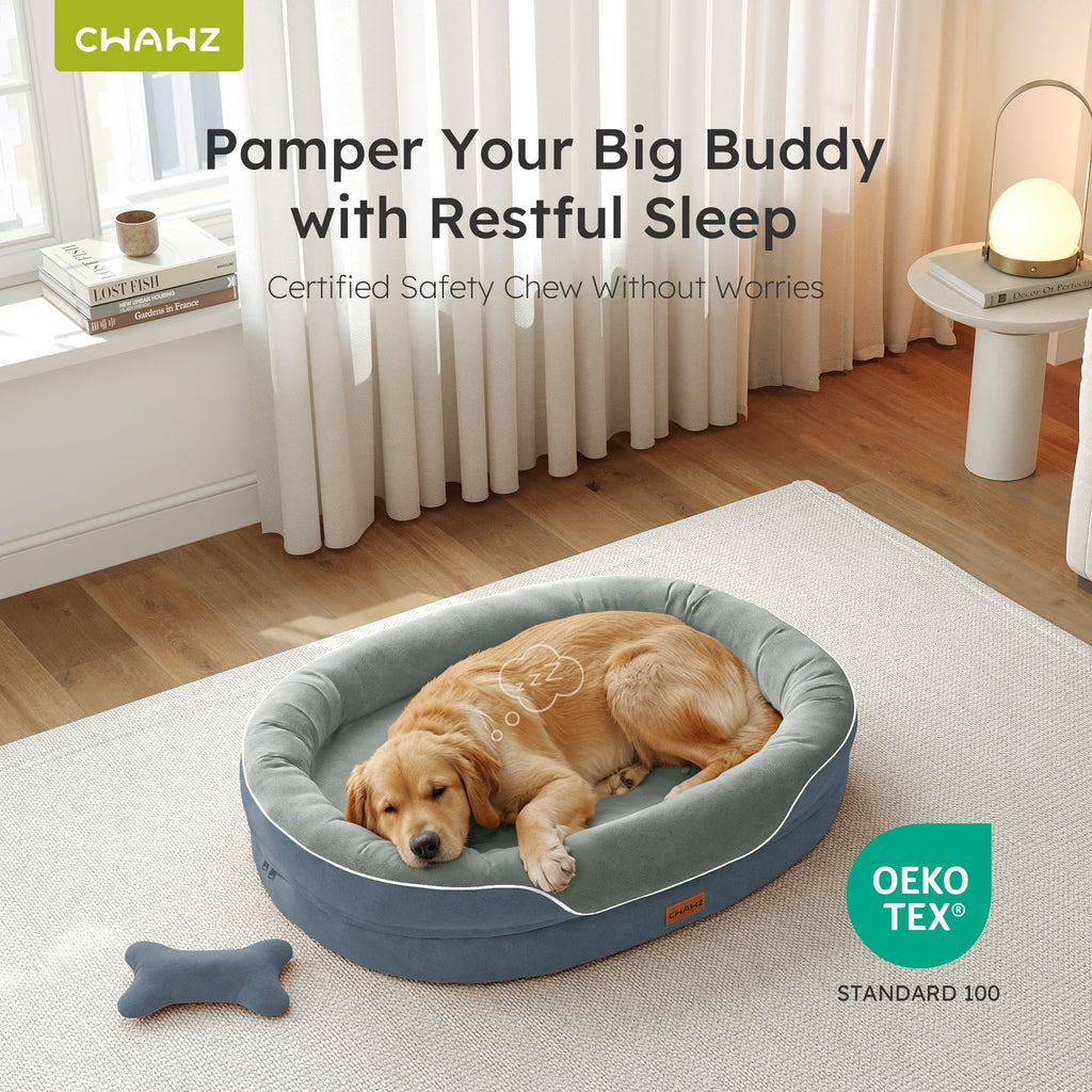 Matterdale Wraparound Memory Foam Bolster Dog Bed - PawLunova