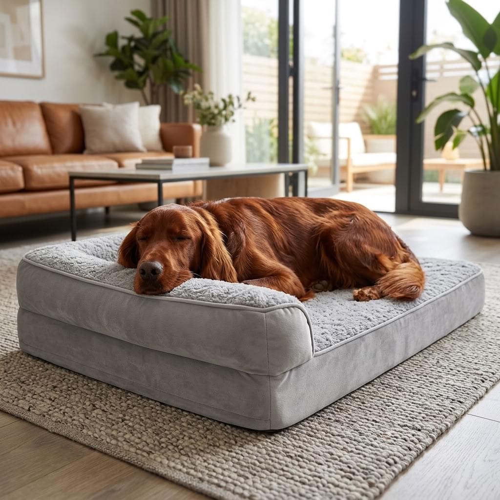 Nocturne Orthopaedic Bolster Dog Bed - Pawlunova