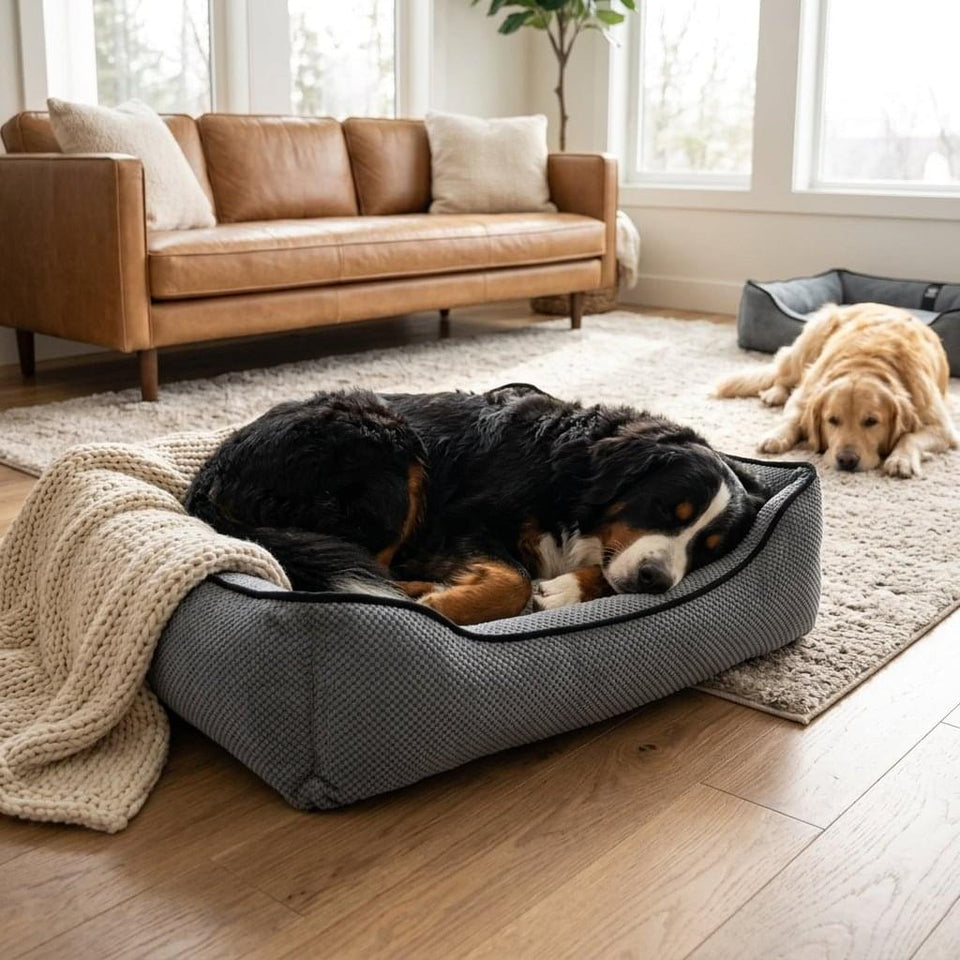 Rydal Personalised Plush Dog Bed - Pawlunova
