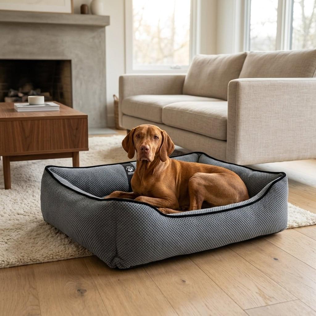 Rydal Personalised Plush Dog Bed - Pawlunova
