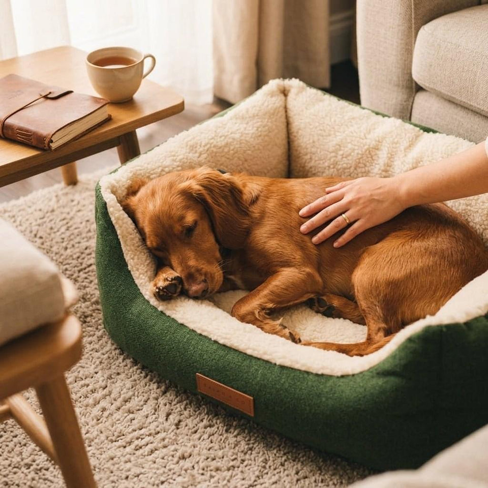 Sawrey Sherpa Nest Dog Bed - Pawlunova