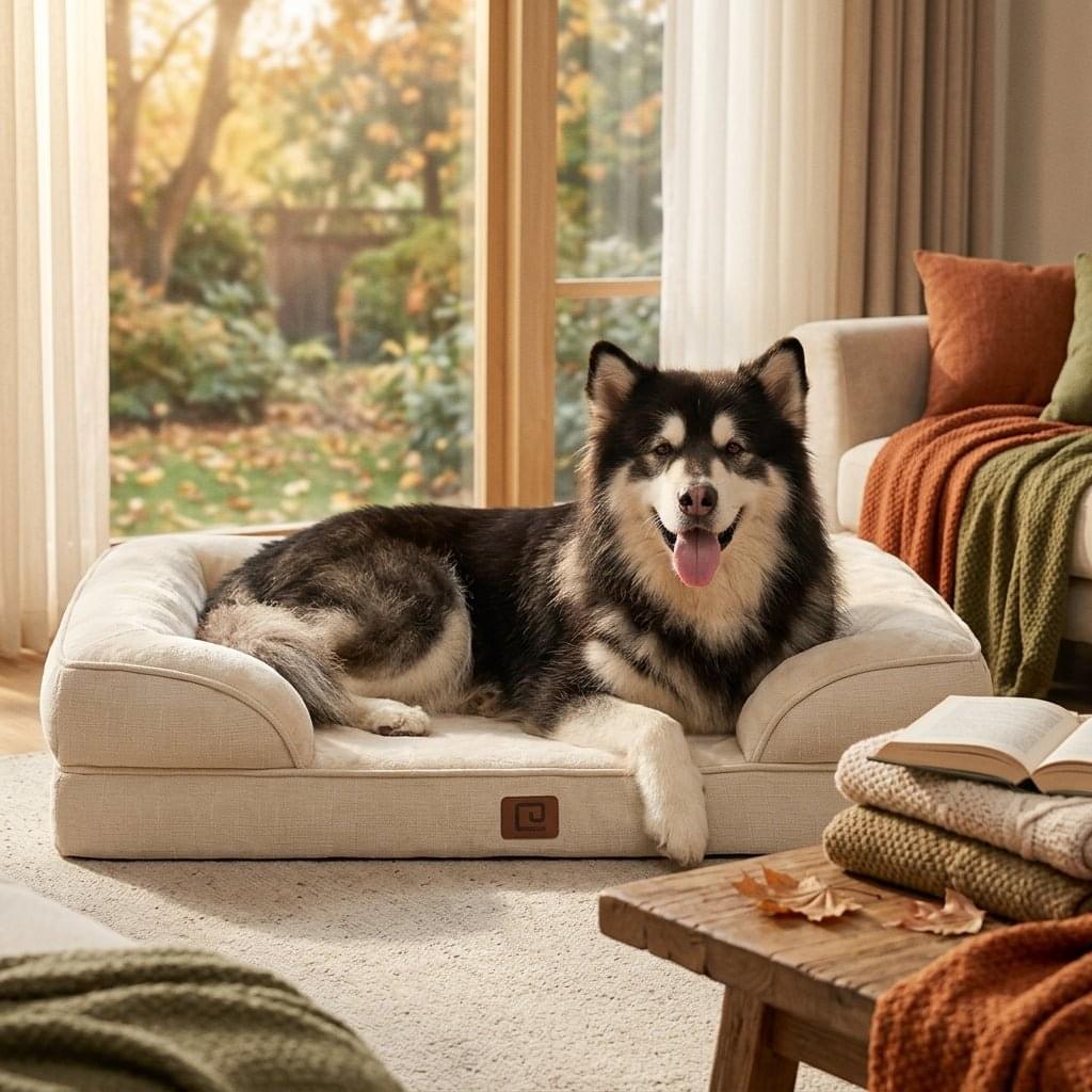 Skelwith Memory Foam Nest Dog Sofa - Pawlunova