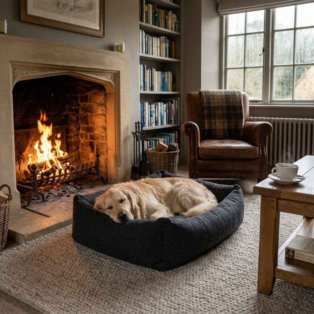 Thirlmere Felt Nest Dog Bed - Pawlunova