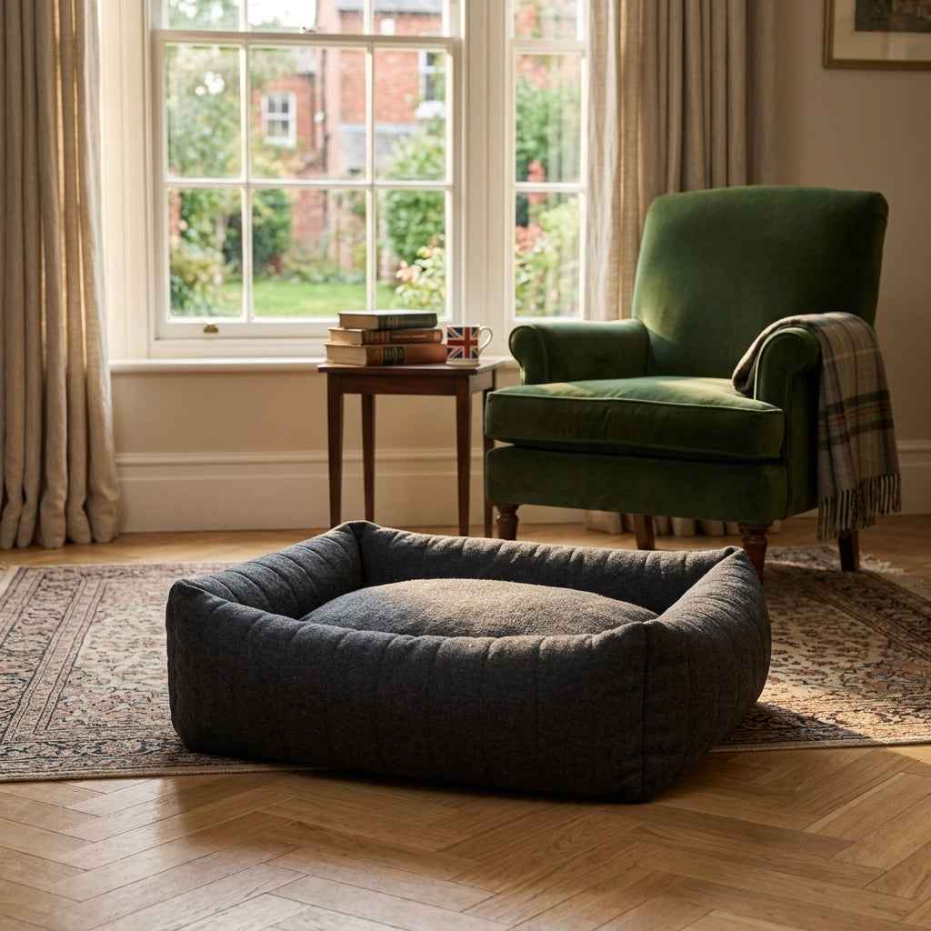 Thirlmere Felt Nest Dog Bed - Pawlunova