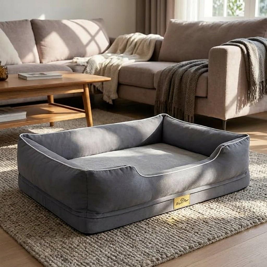 Ullswater Four-Sided Bolster Dog Bed - Pawlunova
